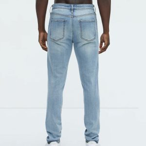 Through It Ripped Skinny Jeans - Vintage Blue Wash