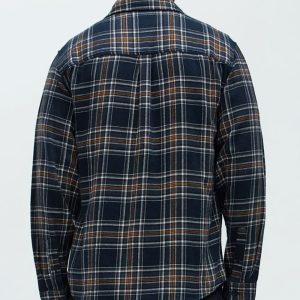 Mansen Flannel Shirt - Black/combo