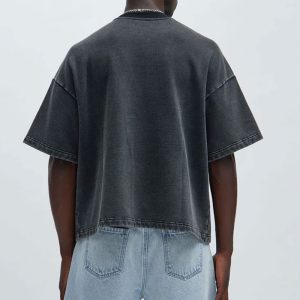 Kyle Oversized Tee - Black Wash