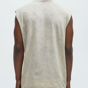 Misfits Muscle Tee - Taupe